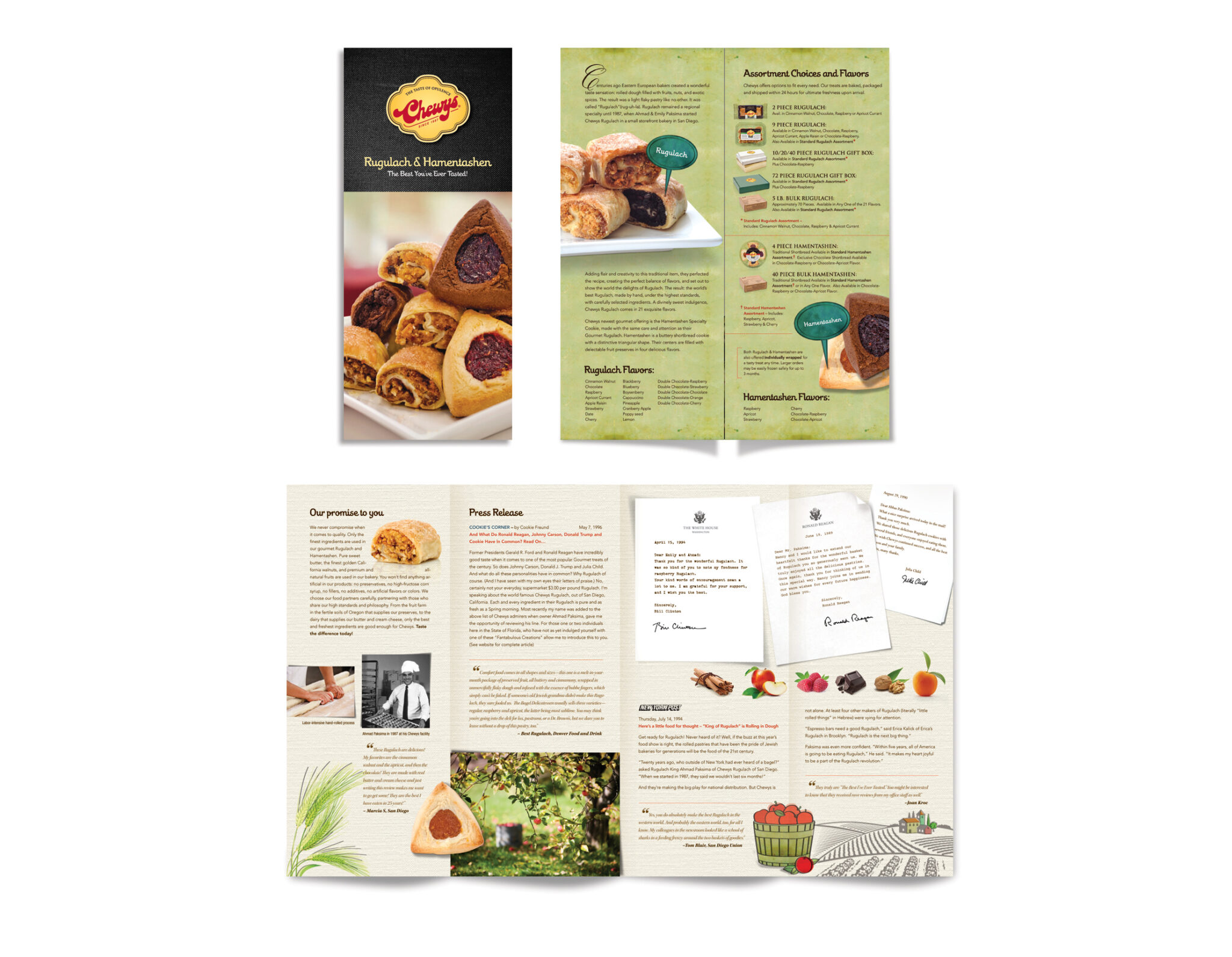 Chewys – Tradeshow / Gatefold Brochure / Packaging — unboxedesign